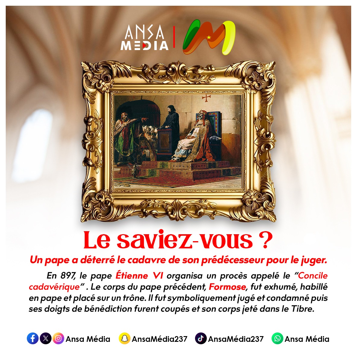 Le saviez-vous ?