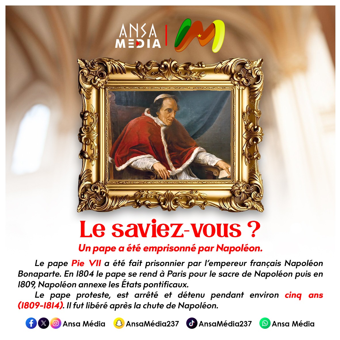 Le saviez-vous ?