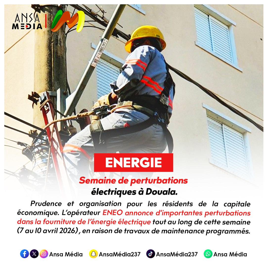 Semaine de perturbations électriques à Douala.