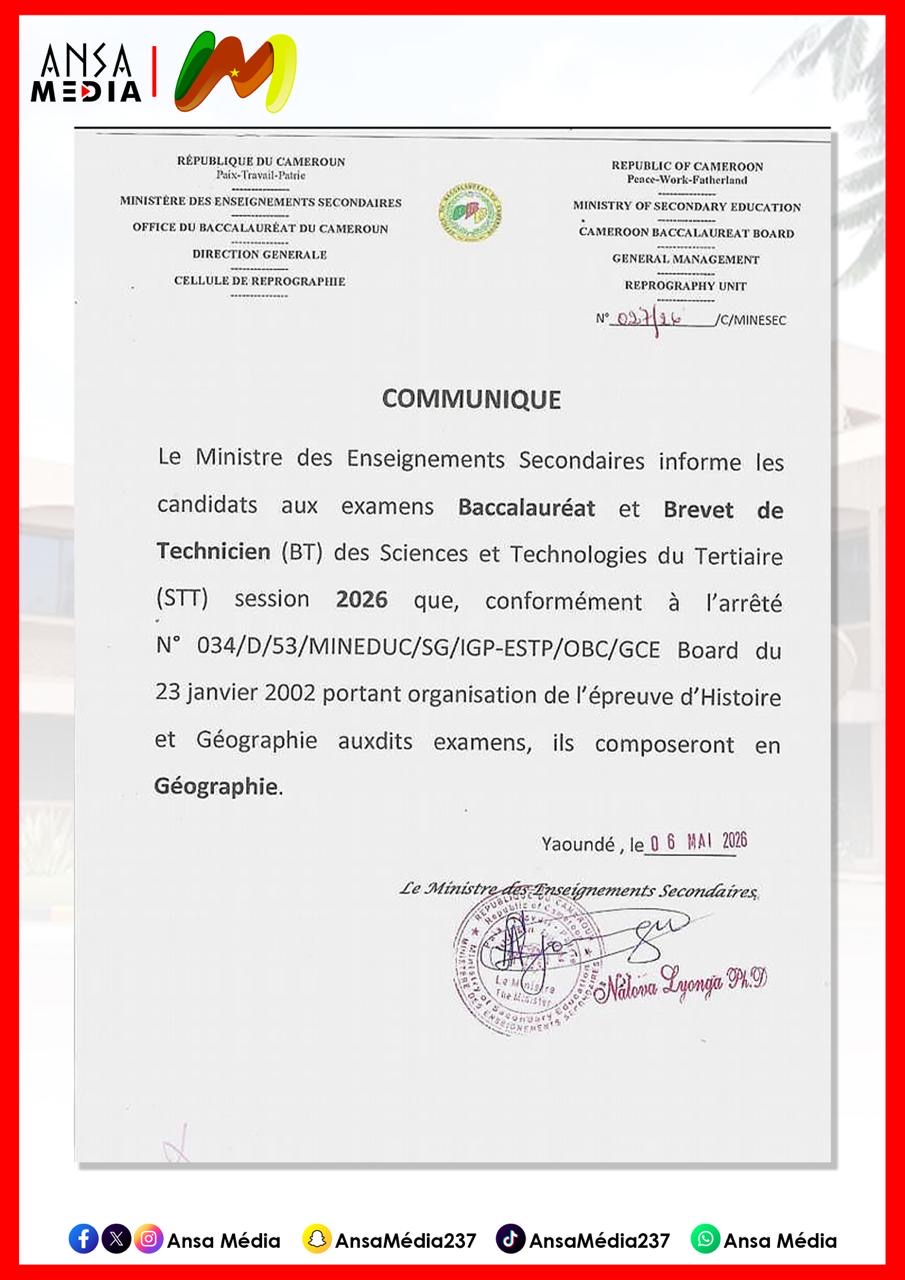 Communiqué