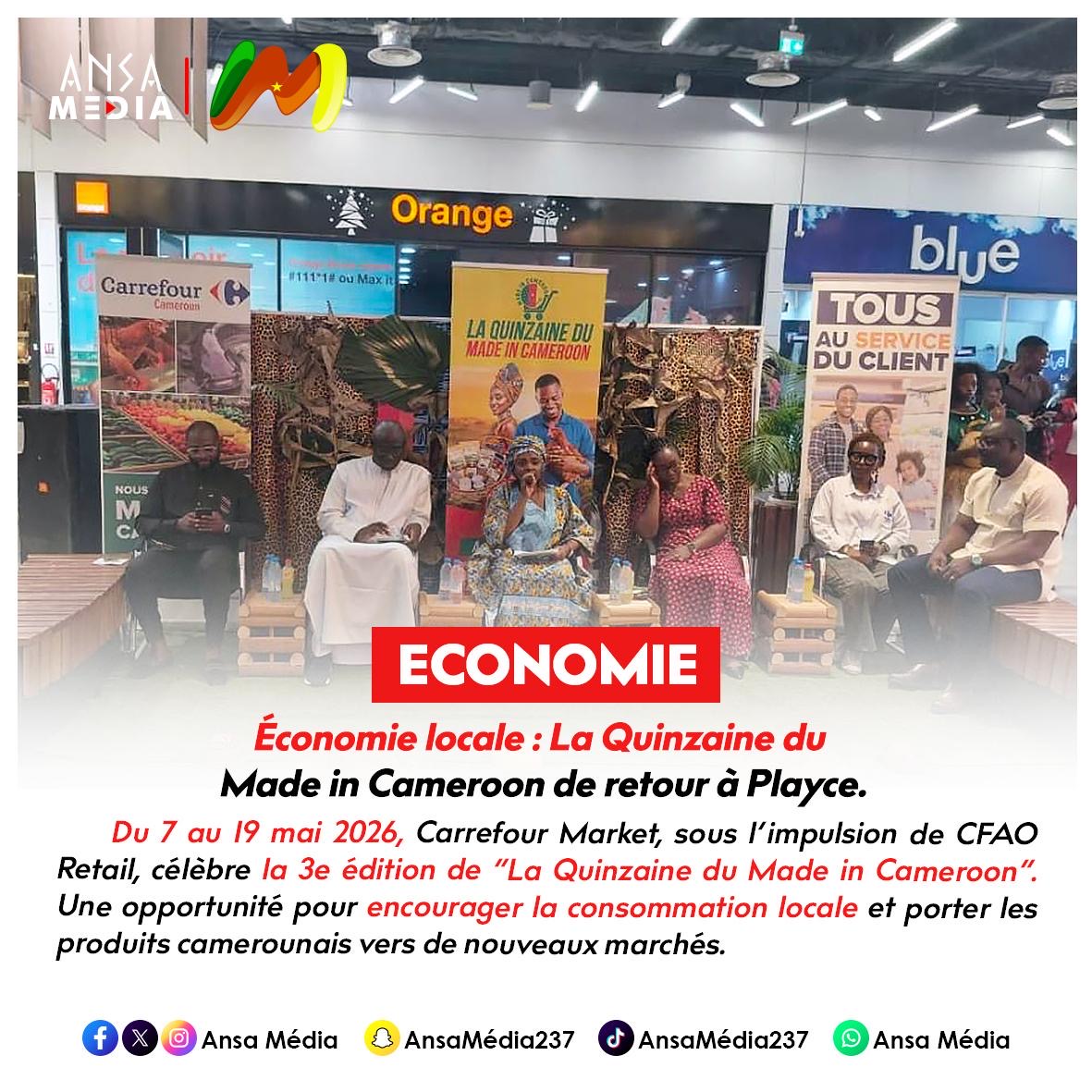 Économie locale : La Quinzaine du Made in Cameroon de retour à Playce.