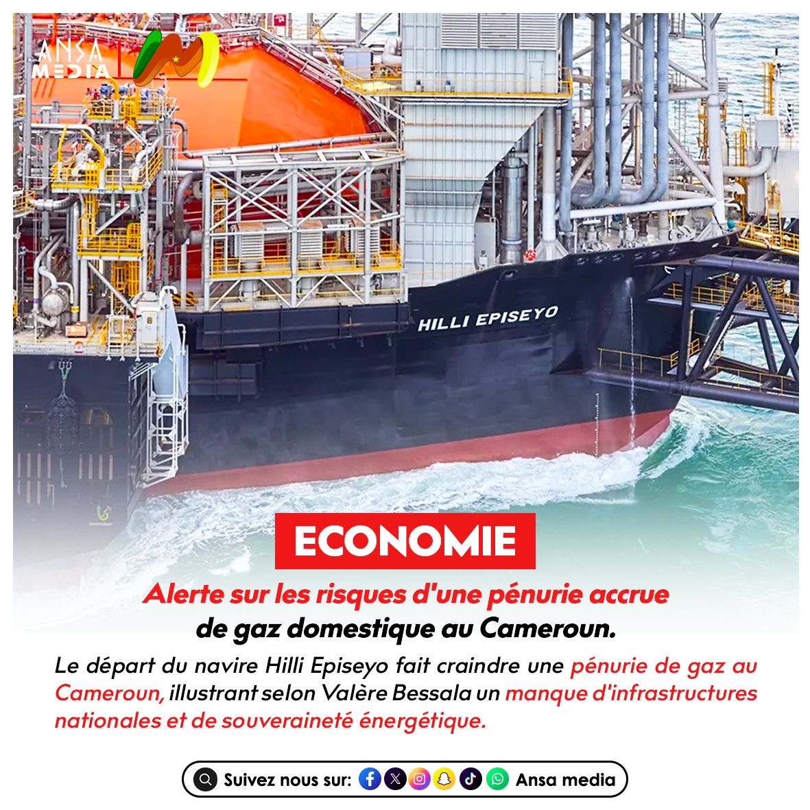 Alerte sur les risques d'une pénurie accrue de gaz domestique au Cameroun.