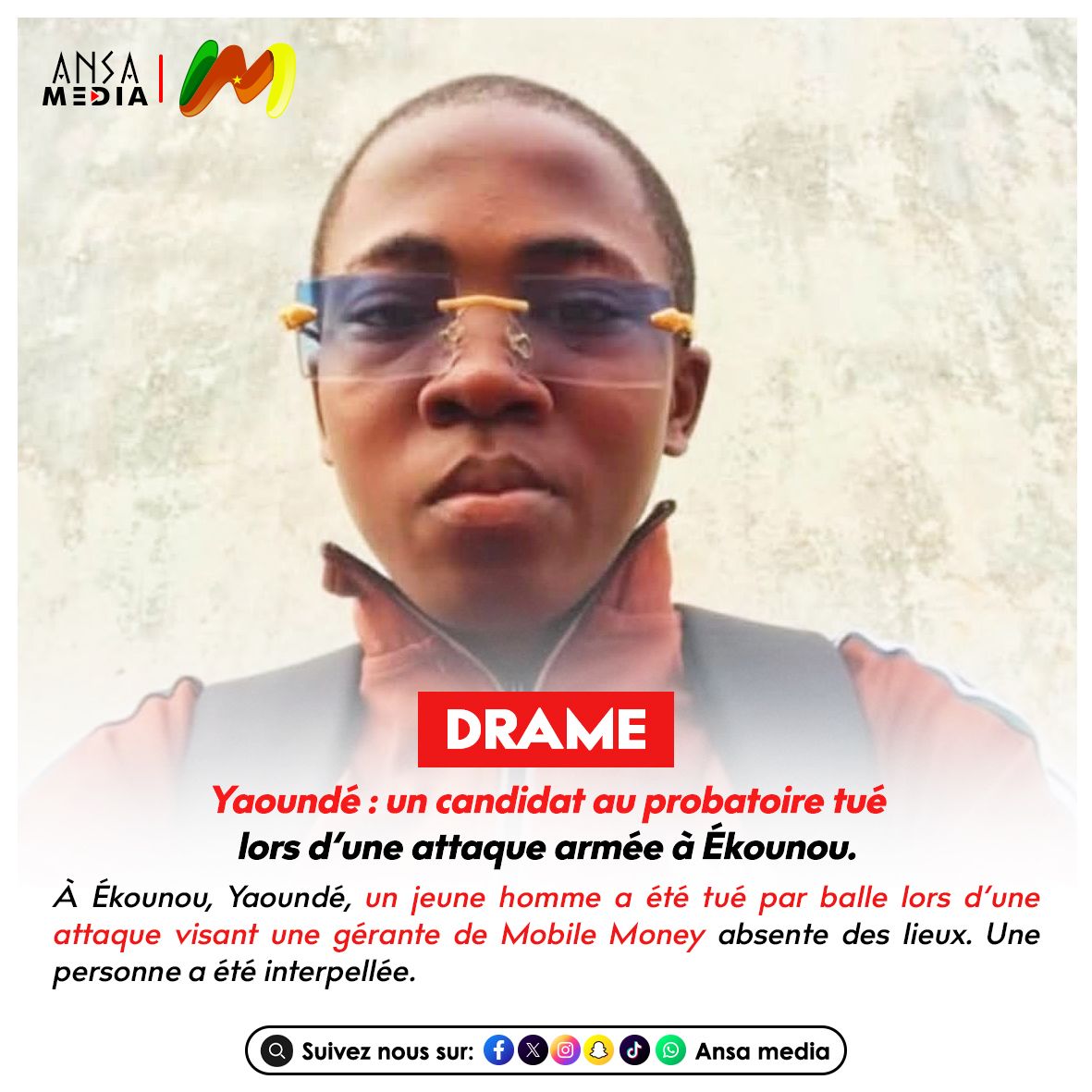 Yaoundé : un candidat au probatoire tué lors d’une attaque armée à Ékounou.